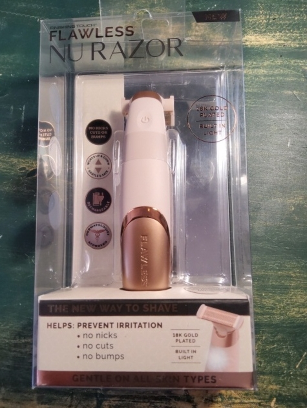 Finishing Toich Flawless NU RAZOR New In Box